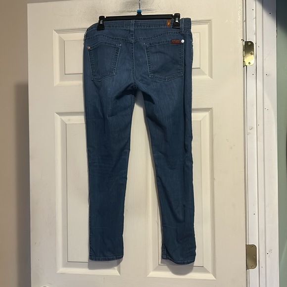7 For All Mankind Jeans Size 29 Blue - Picture 5 of 7